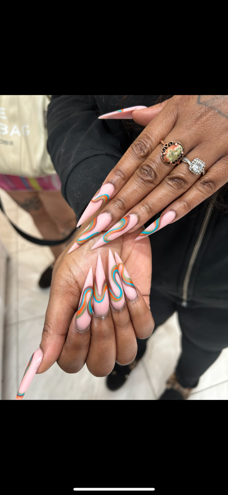 XXXL Acrylic Full Set