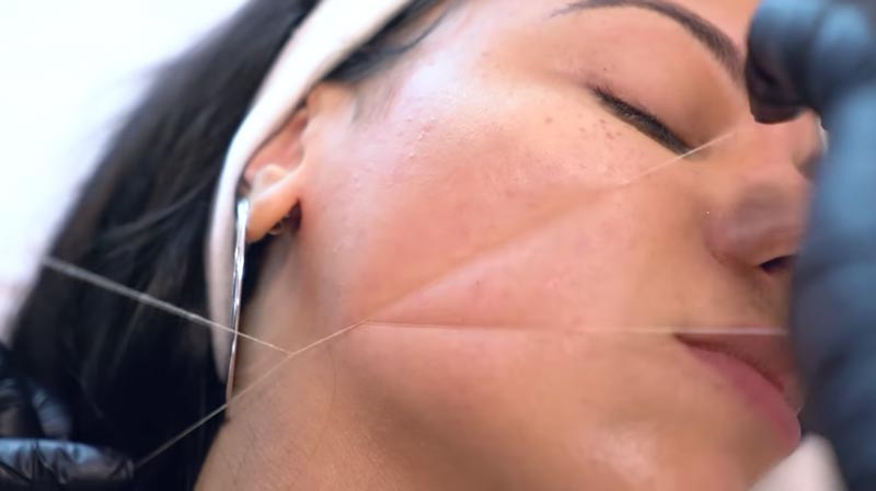 Full Facial Threading at bm beauty. ESTHETICS in Daly City, CA
