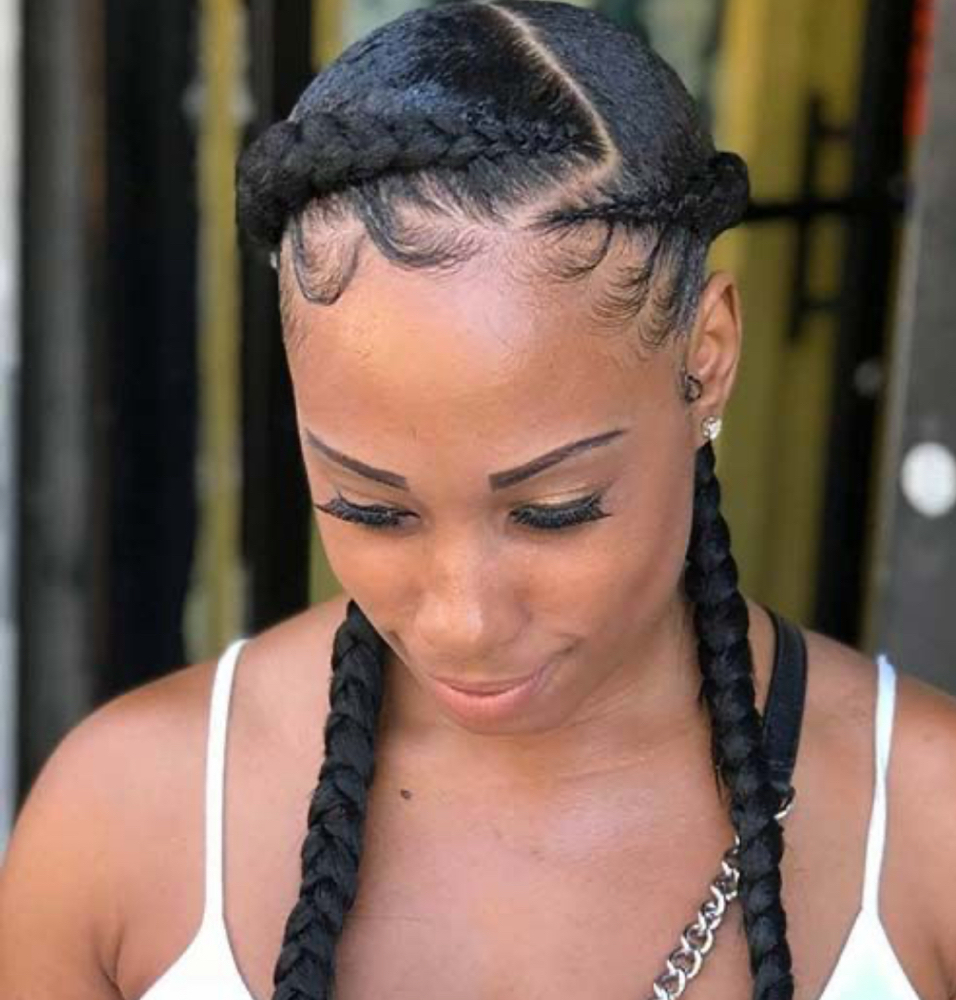 Feed In Braids