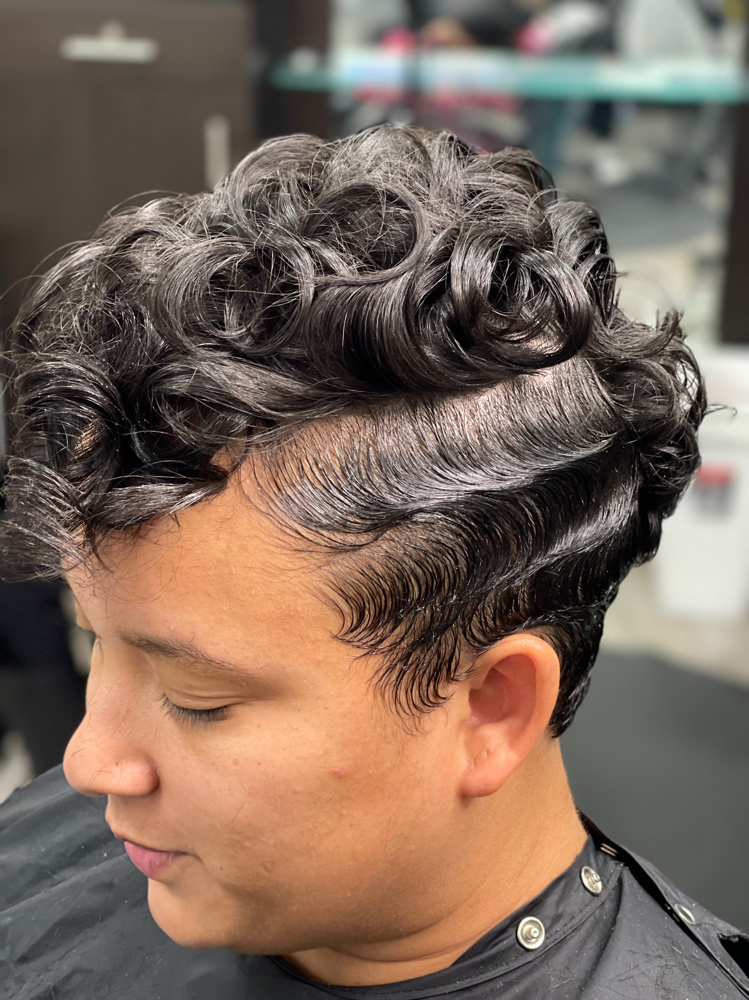 Virgin Relaxer Short Hair