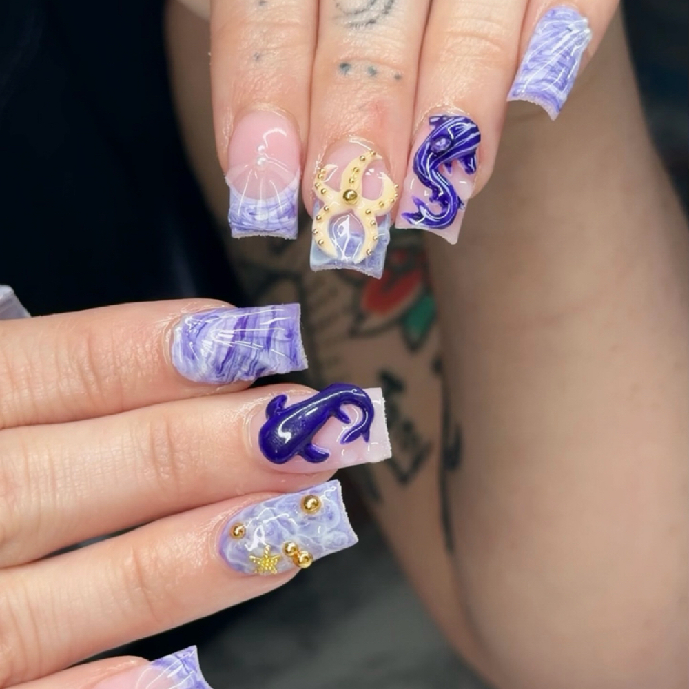 VIP - full set at Lovely Nails in New Carlisle, OH