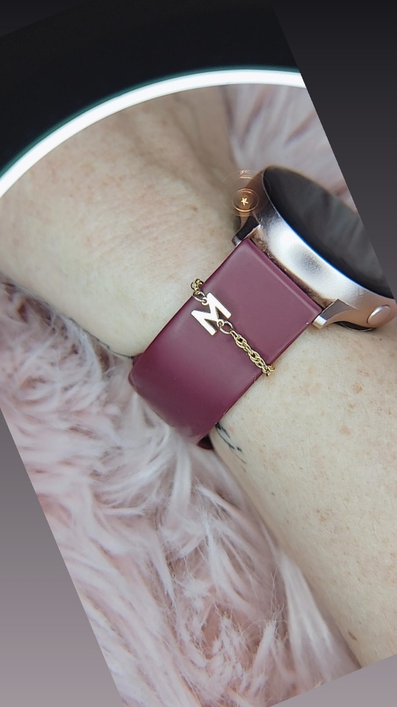 Watch Band Chain & Charm