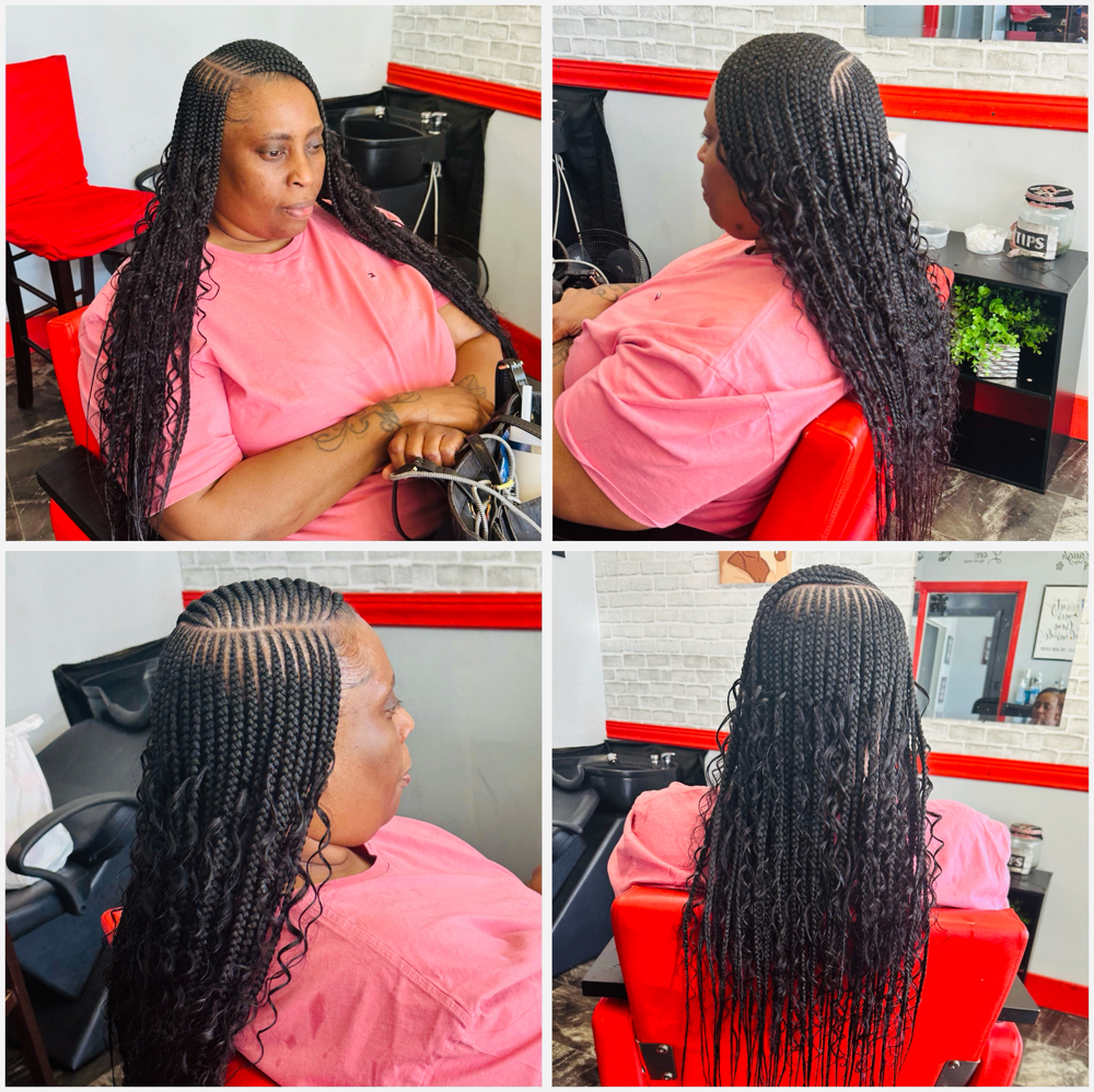 Tribal 2layers W/curly