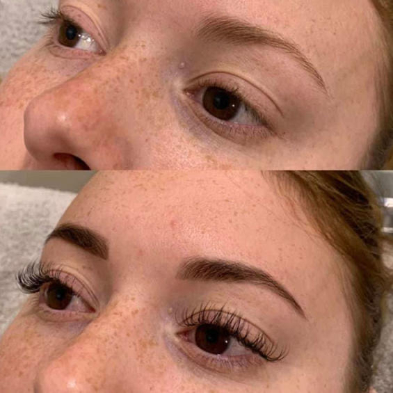 Eyebrow Tinting And Shaping