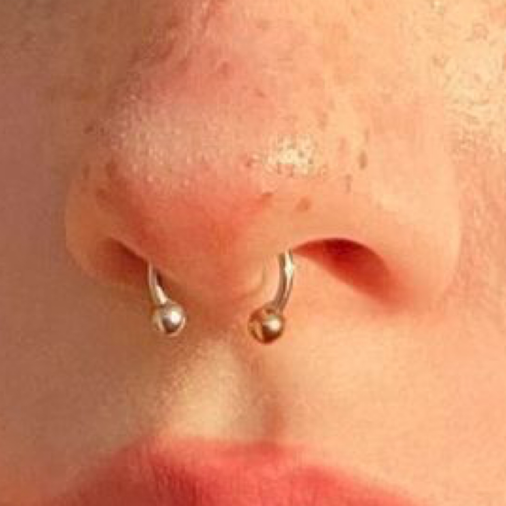Septum Piercing at KCJ & Co. in Shelby, NC