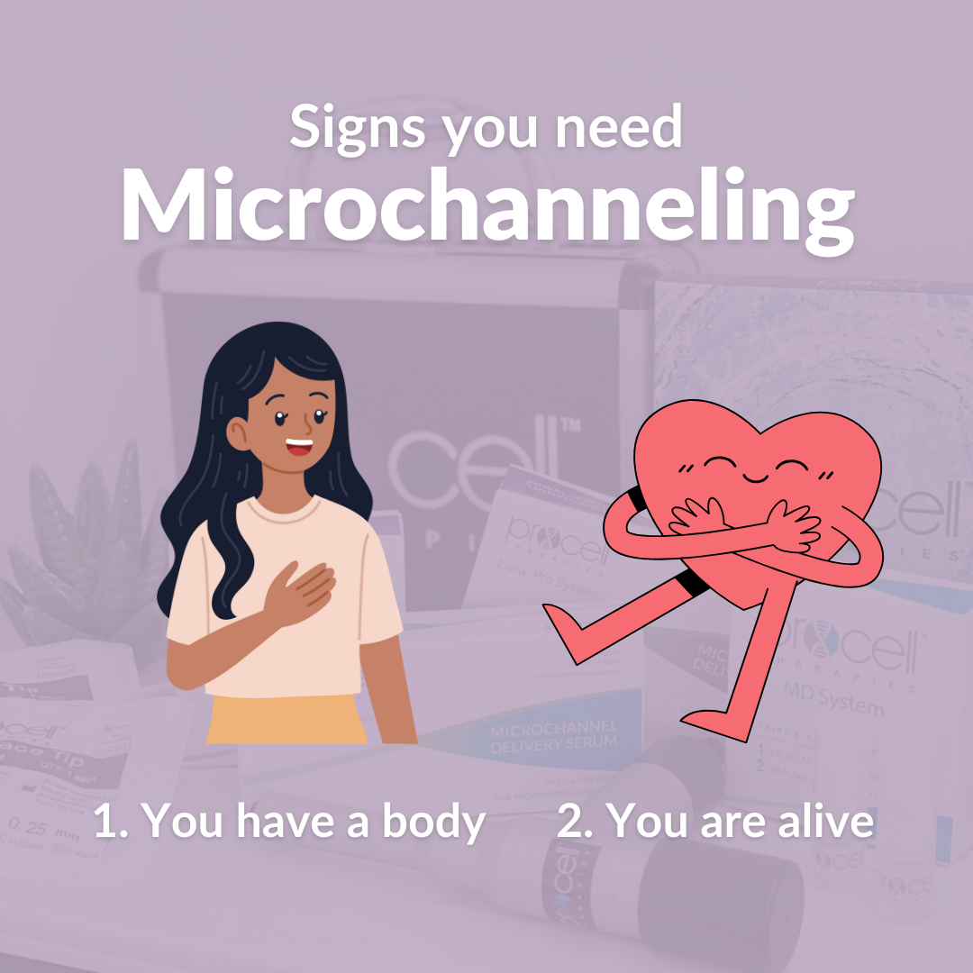 Microchanneling And LED Therapy