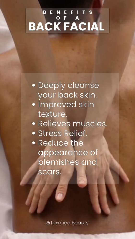 Mothers Day BACK FACIAL