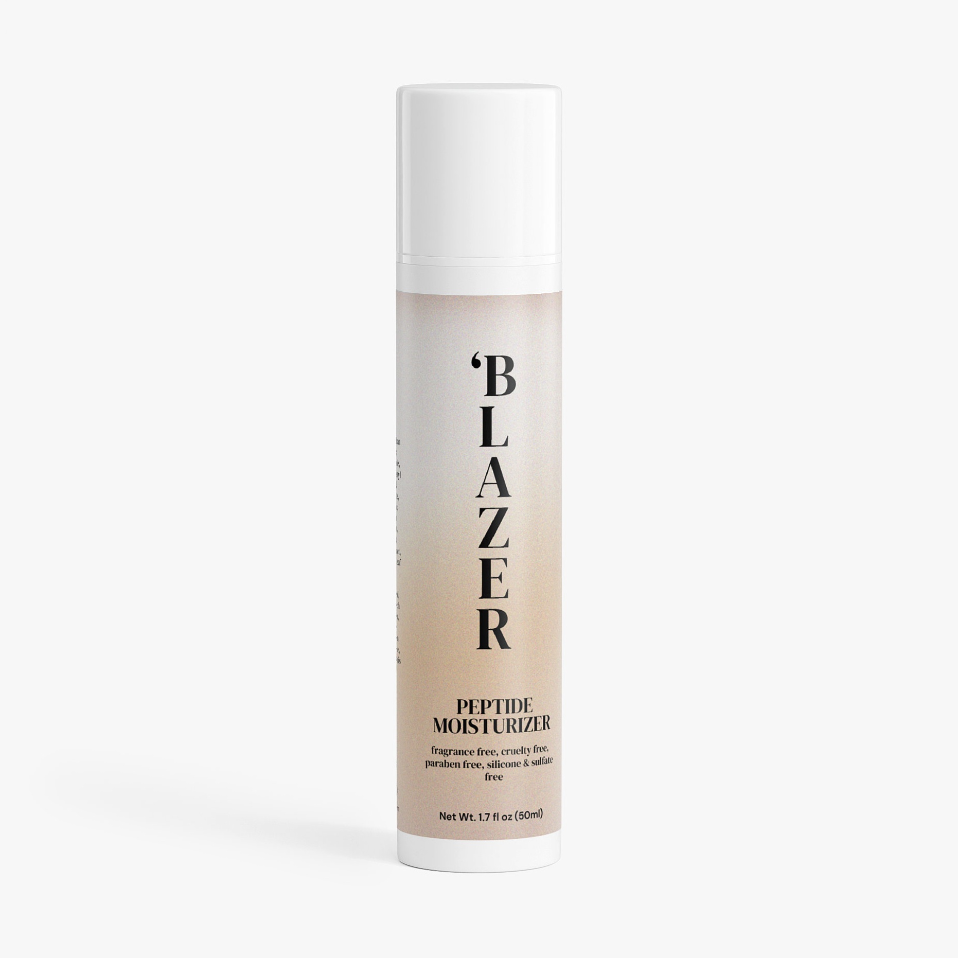 IN STORE ONLY peptide moisturizer at Trailblazer Beauty in Shelby Township, MI