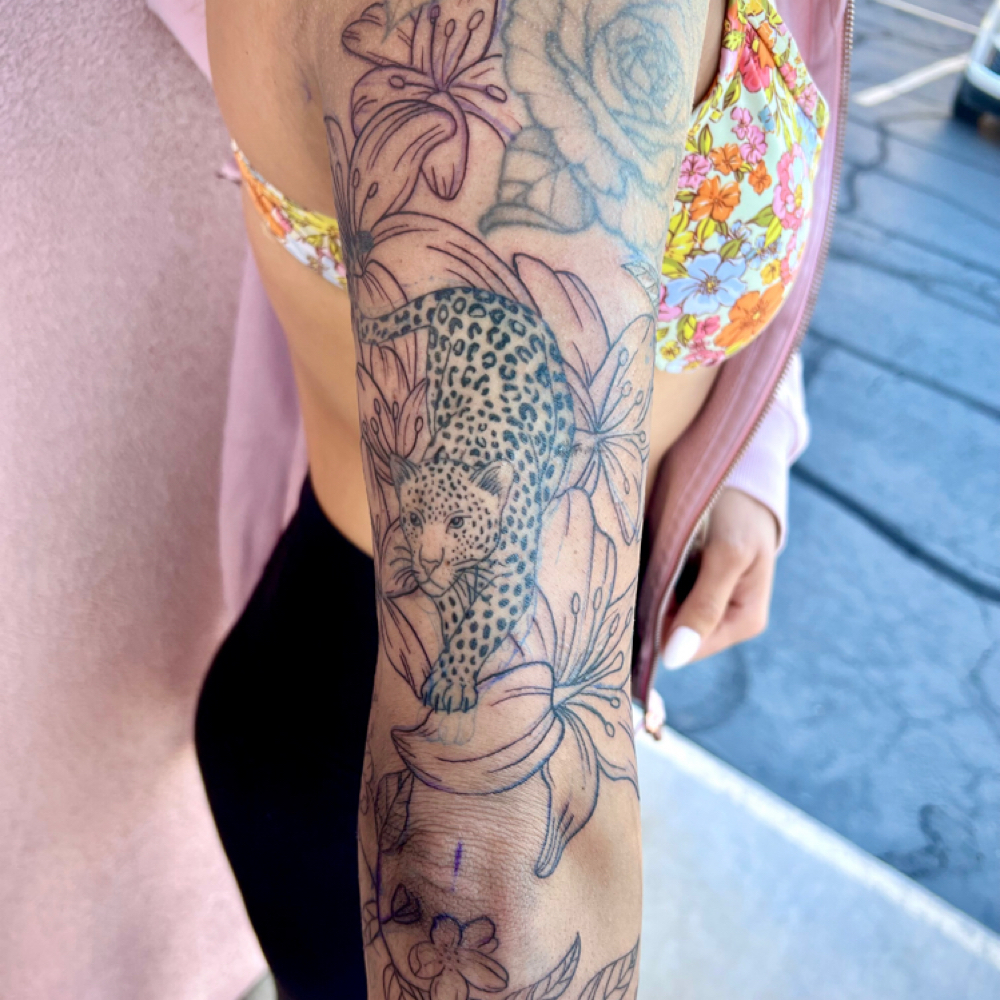 Half Sleeve at Moth & Myth Ink in St George, UT