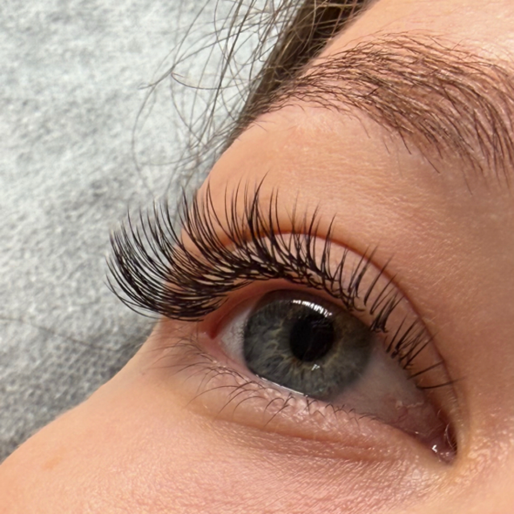 Light Volume Lash Extensions at LuxeAura Lashes and Spa Boston in Watertown, MA