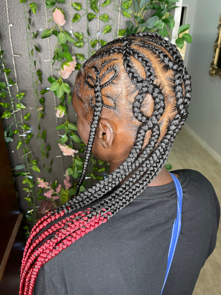 Butterfly Design Braids