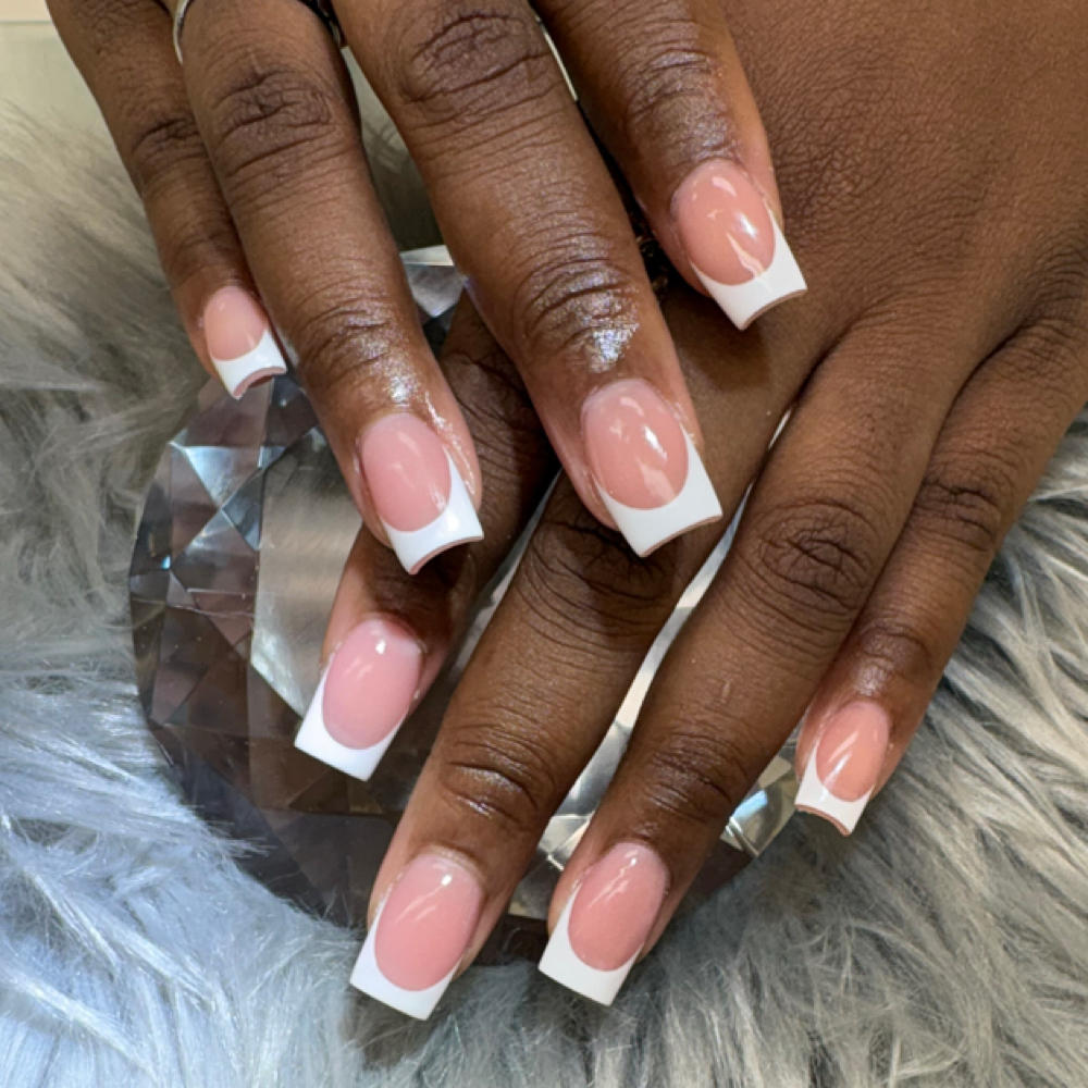 French Tip Fridays 🤍 at luxurynails_byjenny in Shelby, NC