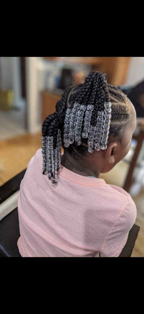 Childrens Braid No Hair Added