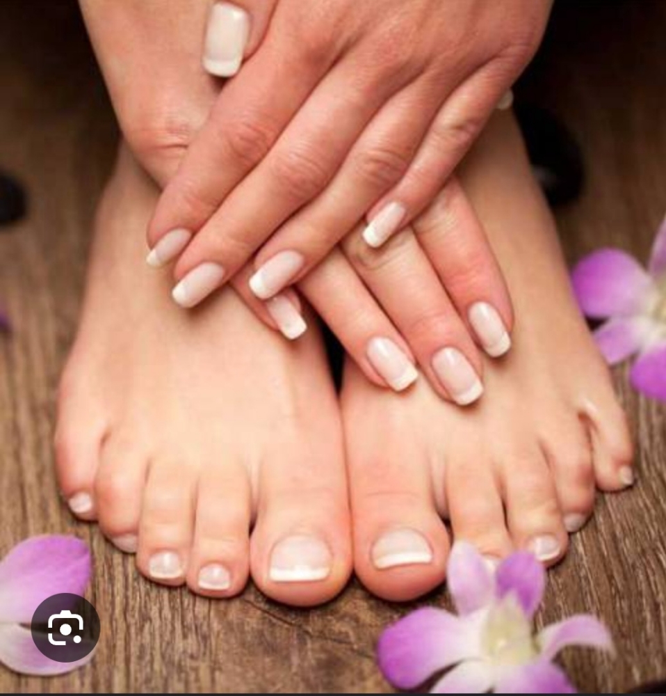 Gel Manicure And Pedicure