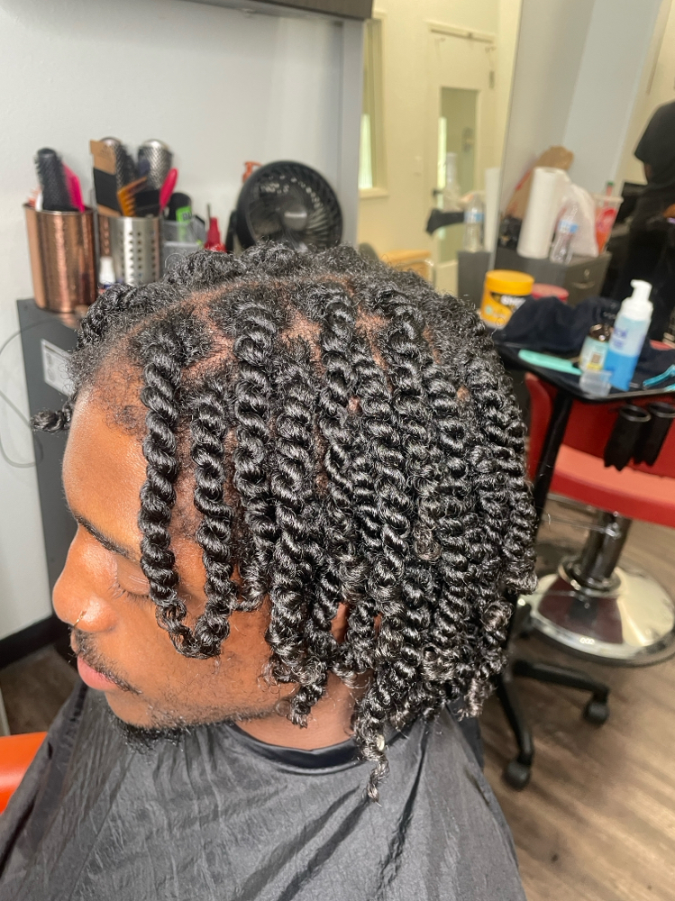 Men's Two Strand Twists