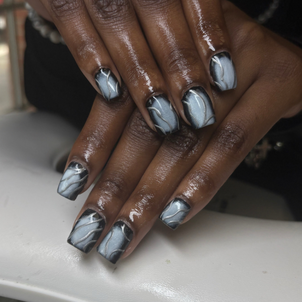 Simple Nail Art at Lachezbeautybar, LLC in Manassas, VA