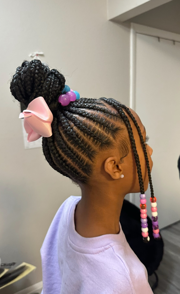 Kids Scalp Braids 6-8 yrs