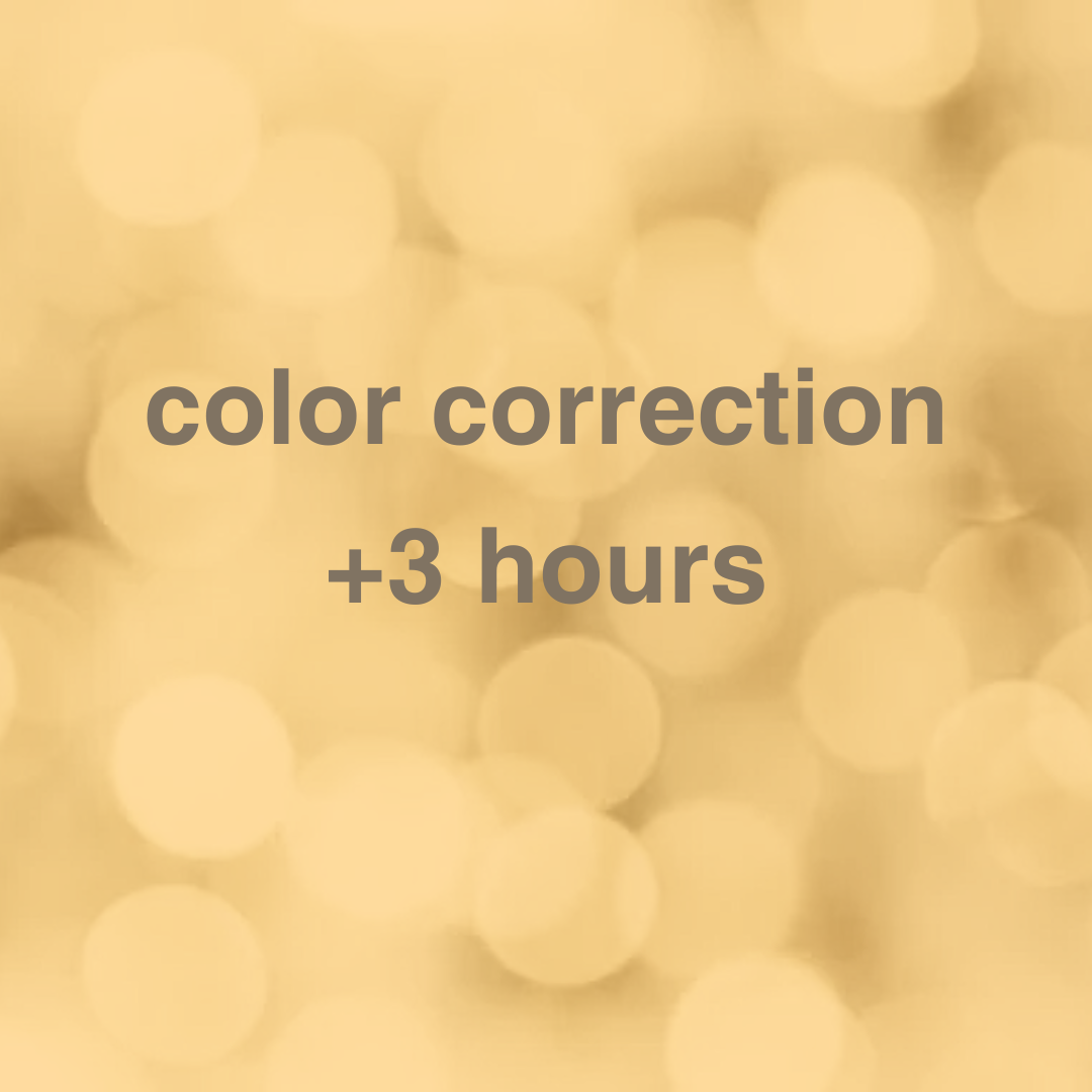 Color Correction - 3+ Hours