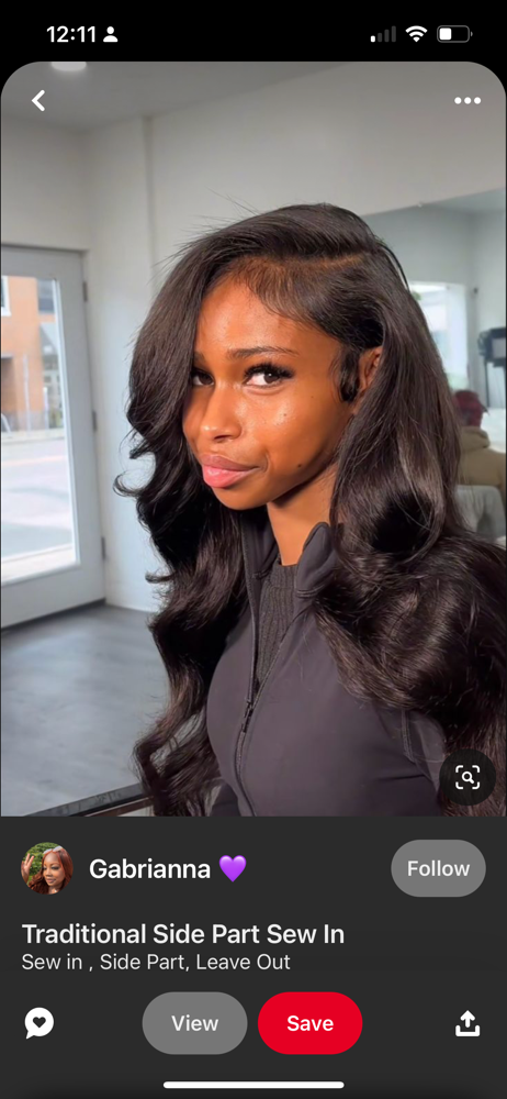 Traditional Sew in