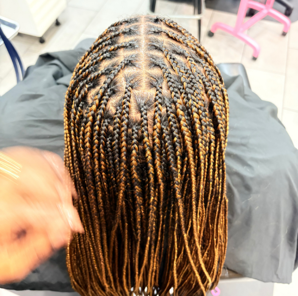 Smedium Knotless Butt Lenght at ROOTS HAIR By Nene in Philadephia, PA