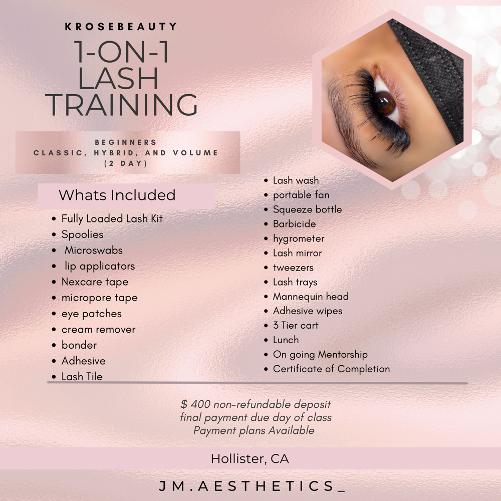 KRoseBeauty Beginners at KROSEBEAUTY in Hollister, CA