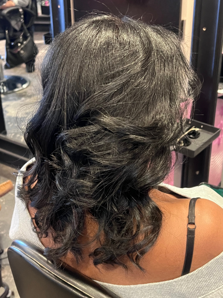 Flat Iron Curls