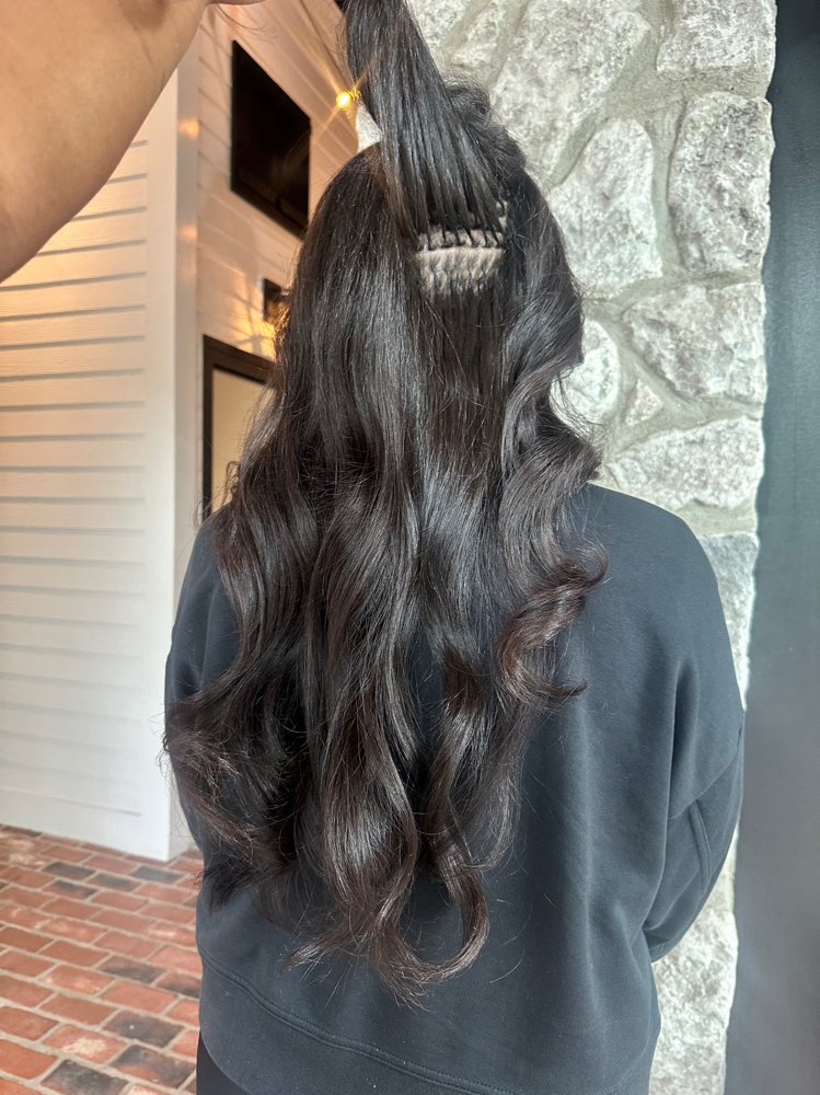 K-Tip extensions w/ hair Up To 18”