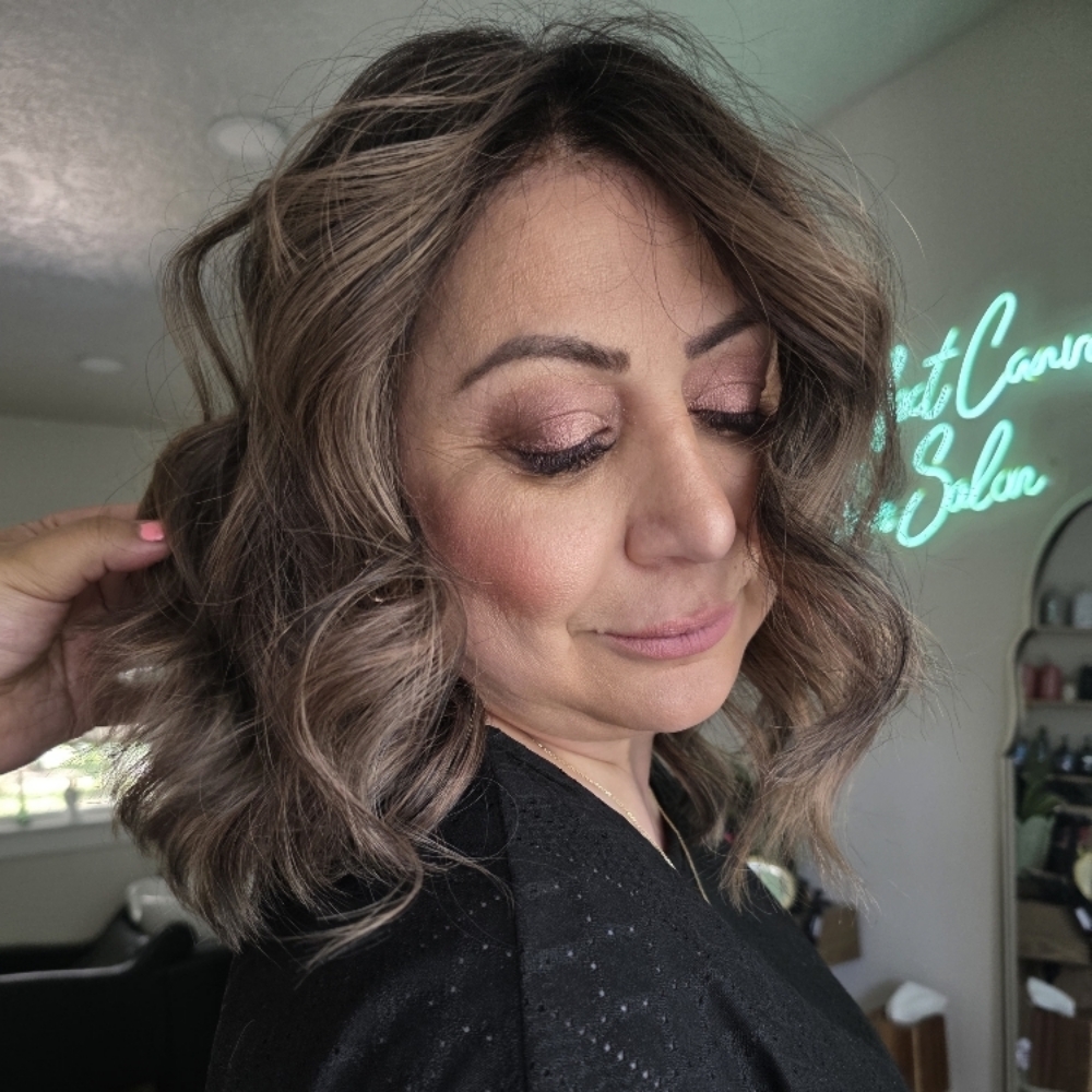 Root Refresh at The Perfect Canvas Hair Salon in katy, TX