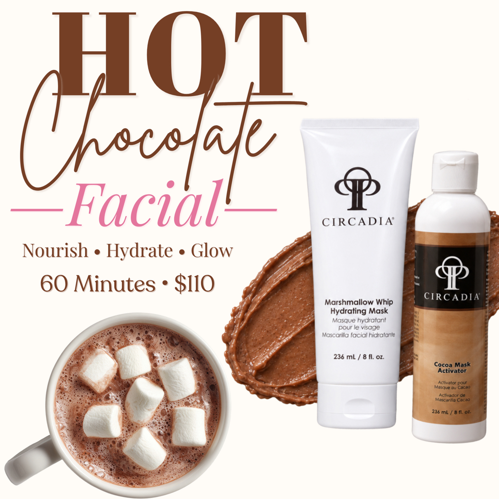 Hot Chocolate Facial at Glowing Esthetics in Pooler, GA