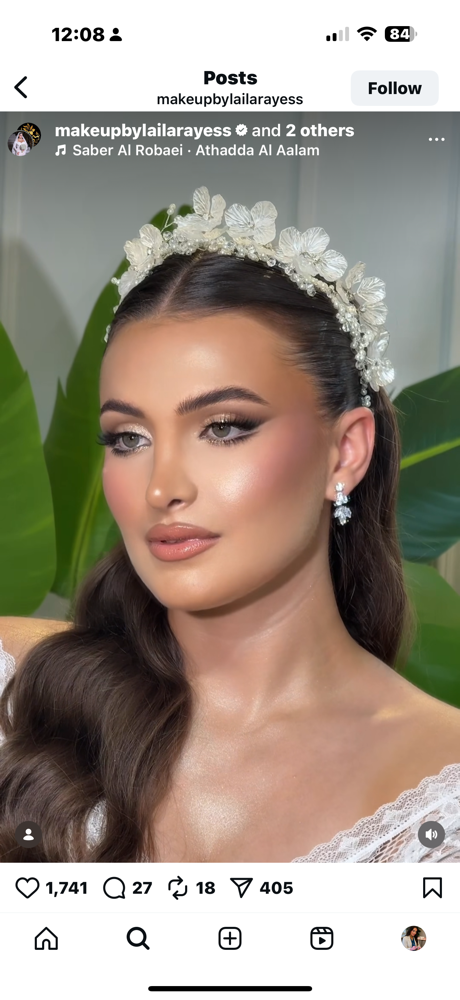 Bridial Glam at AlbaGlow Studio in Paramus, NJ