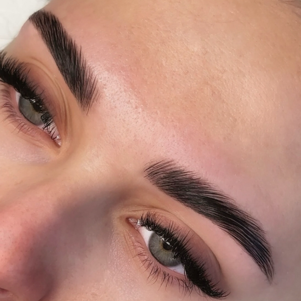 brow lamination+tint+wax at Shea Aesthetics in Green Valley, AZ