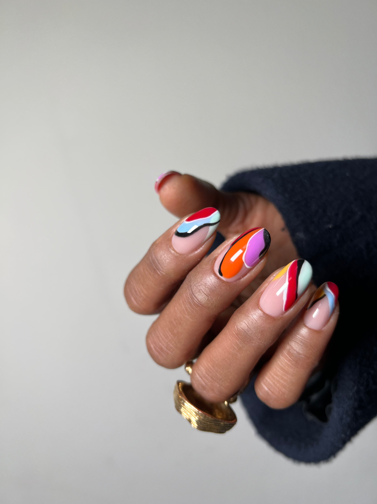 Medium Design at Nailart Chicago in Chicago, IL