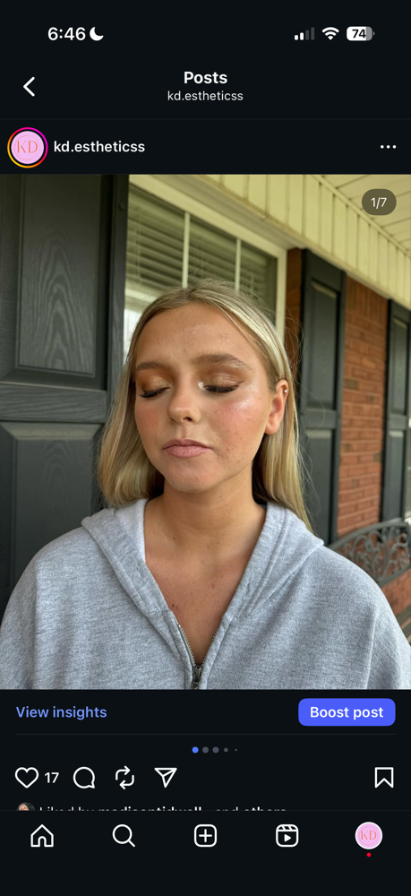 Makeup at KD ESTHETICS in Lawrenceburg, TN