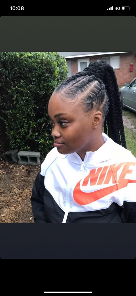💜FEED_IN PONYTAIL 💜
