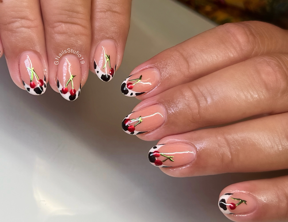 Structure Manicure at G-Nails studio in Tulare, CA