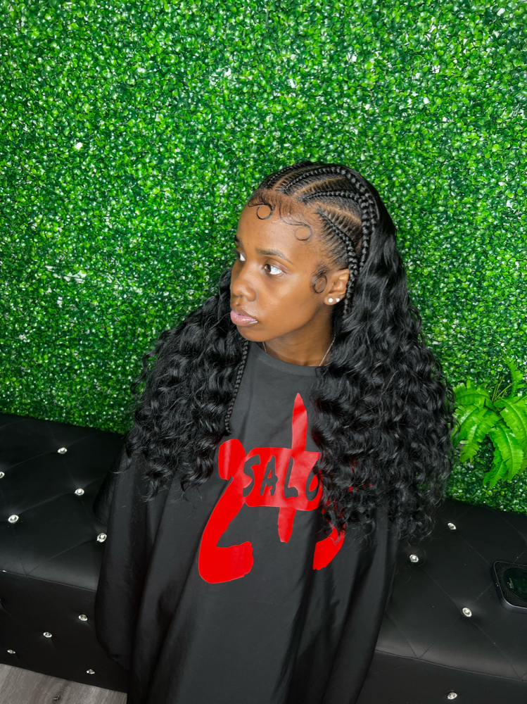 6 Stitch Braids With Bonded Weave