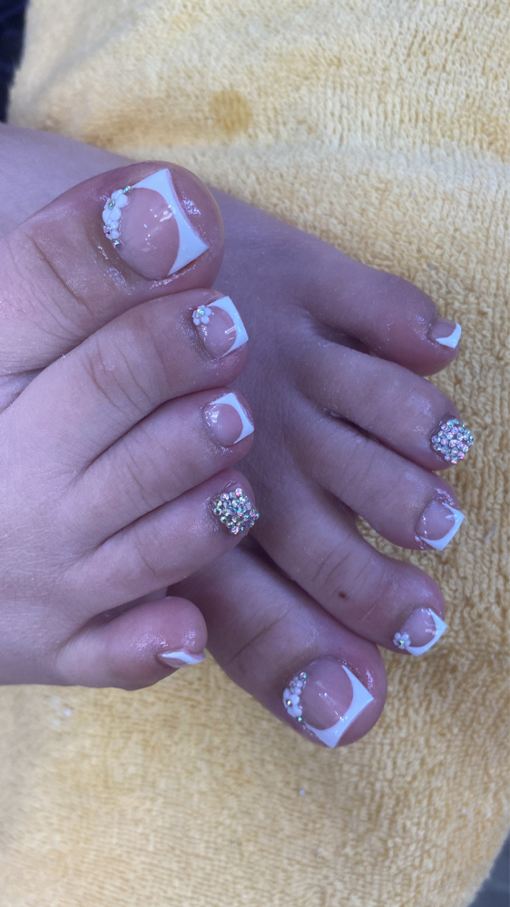 Fullset Of Polygel Toes