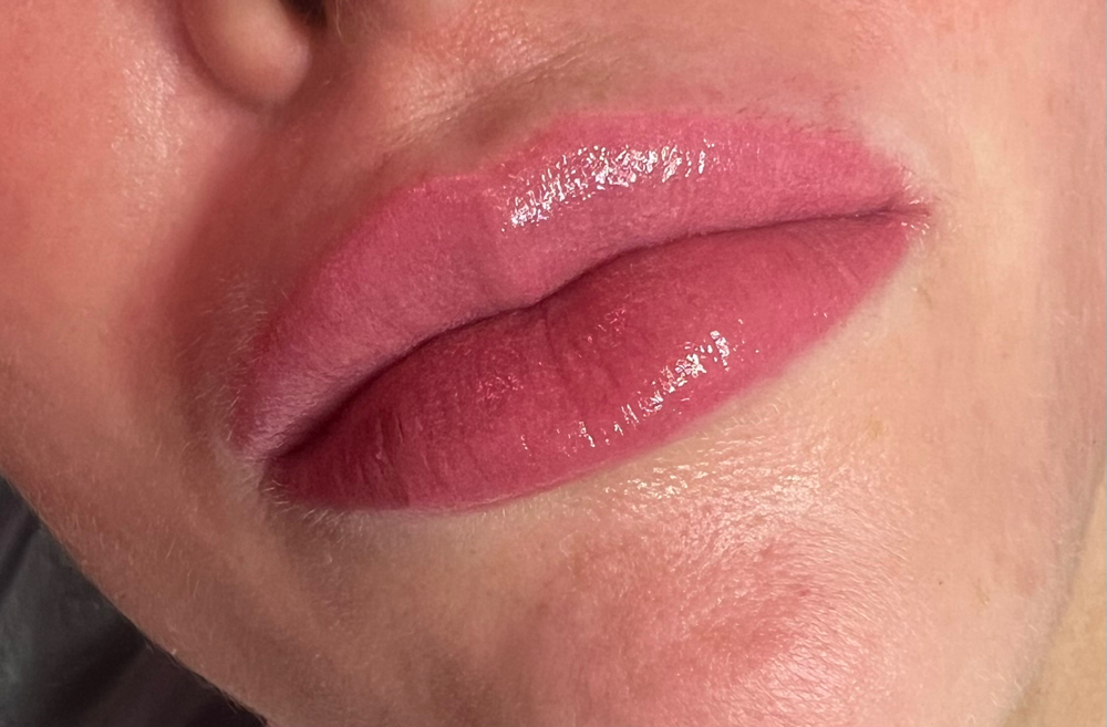 Lip Blush 4-6 Weeks Touch Up at Linda’s Beauty Bar in Leander, TX