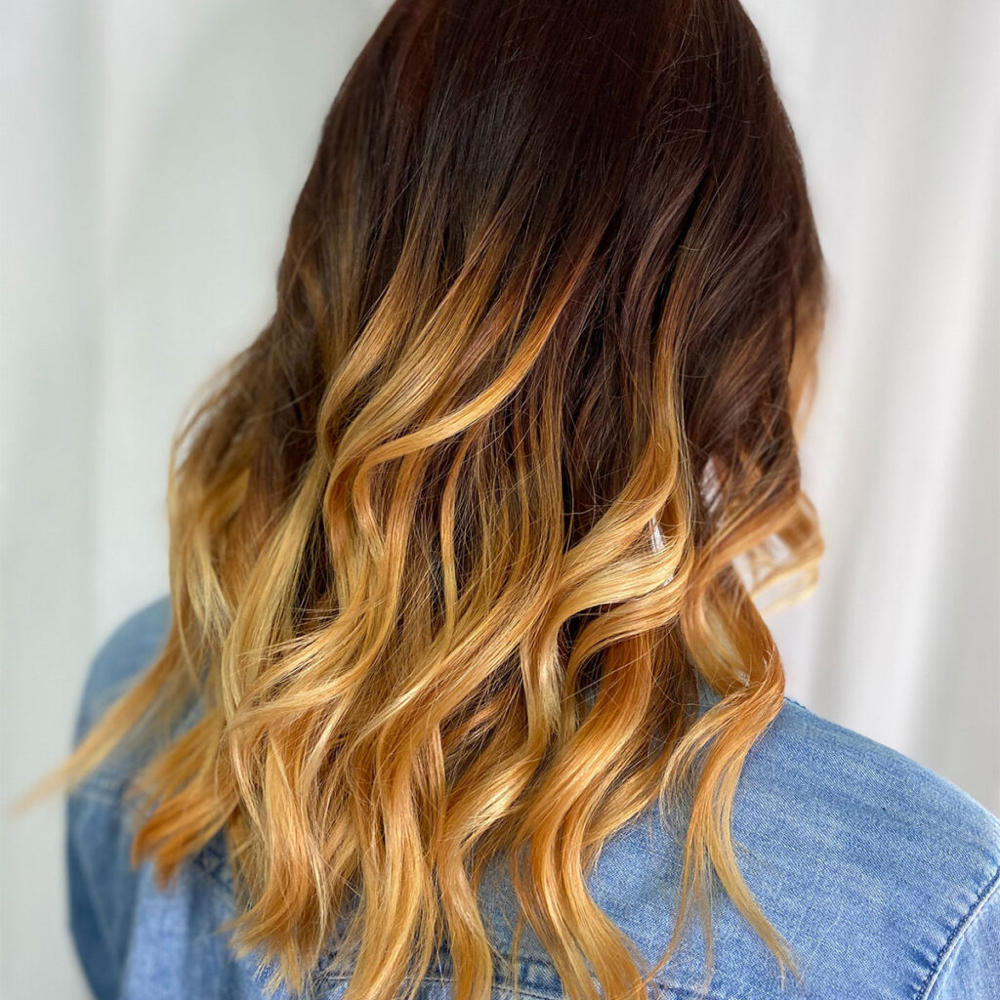 Ombre Hair Coloring