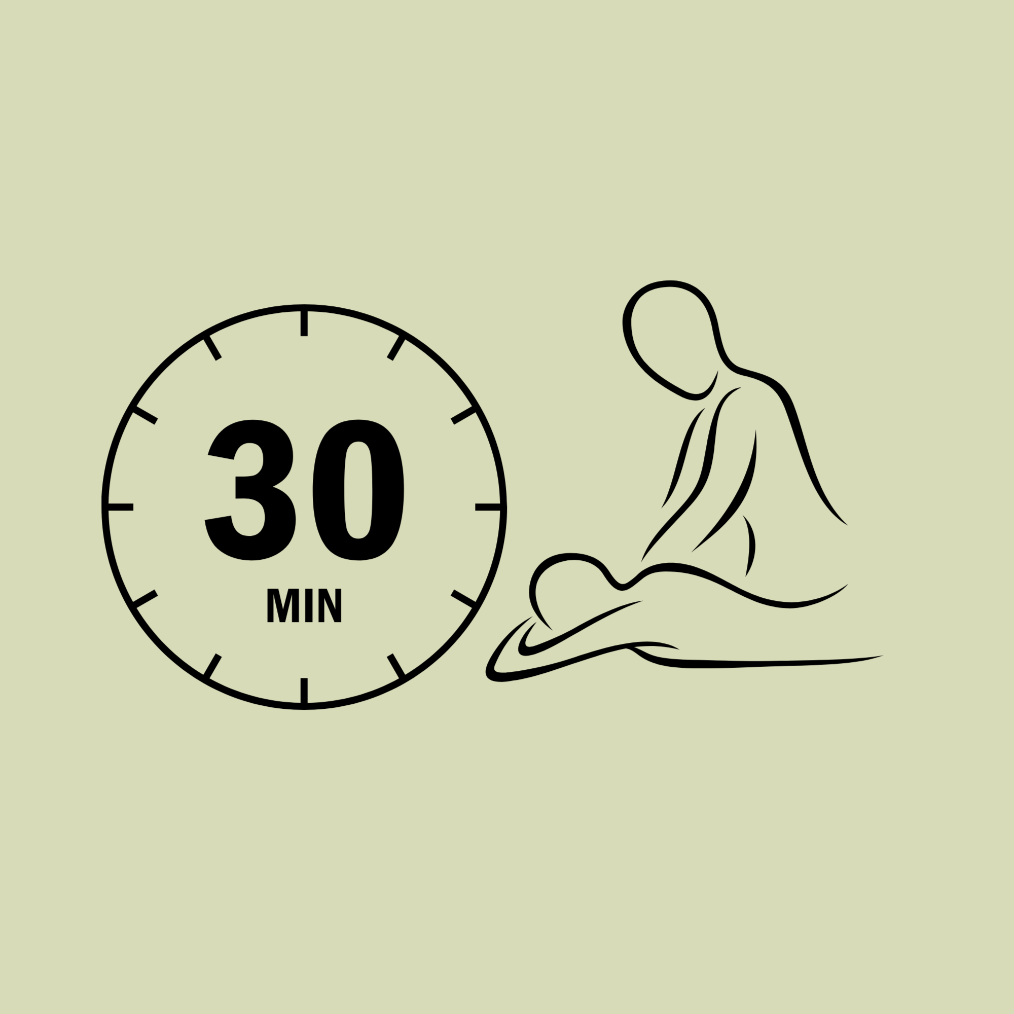 30 Minute Localized Massage at Peace By Palms in Valparaiso, IN