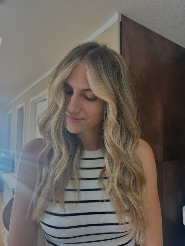 mini custom blonde at Abigail Zirkle in Red Bluff, CA