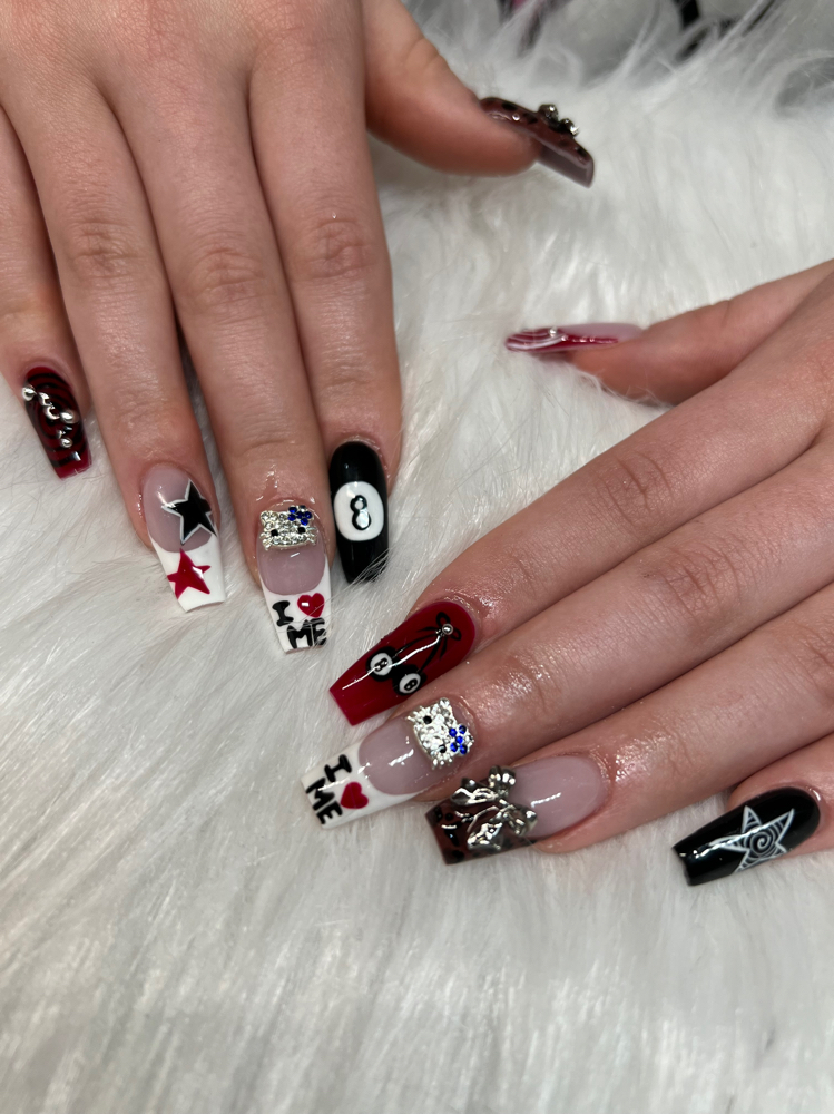 Acrylic Full Set at Pristine Nails by Nini in Virginia Beach, VA