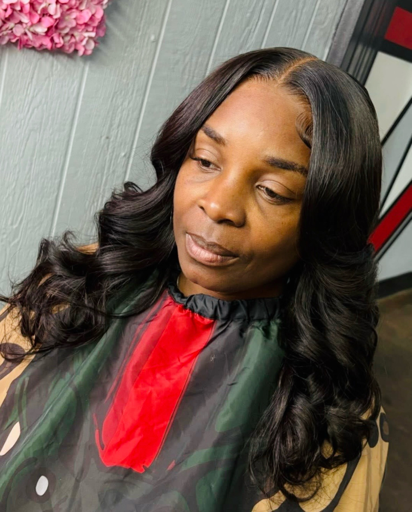 Closure Wig Install at Alyncia Spann in Blytheville, AR