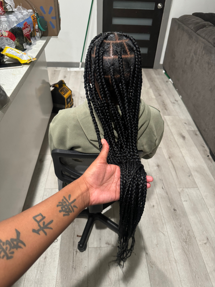 Large Knotless