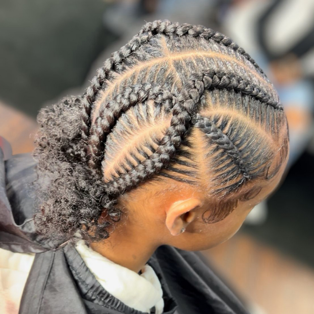 4 Feed Ins/Stitch Braids at Ask For Leah in Stockbridge, GA
