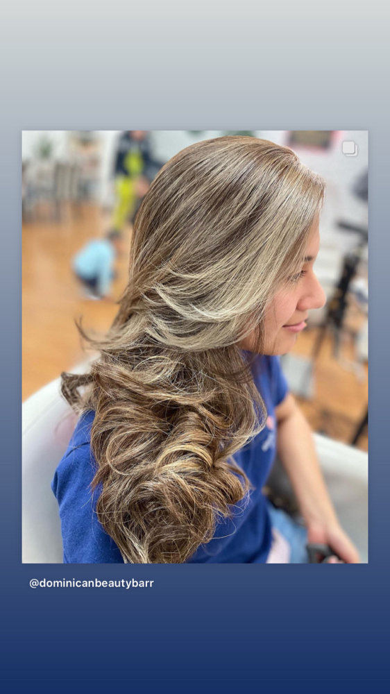 Balayage With Base Color