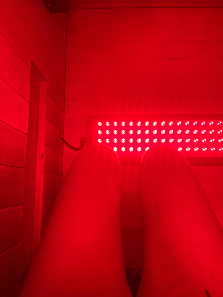 Red Light Therapy Salt Chamber