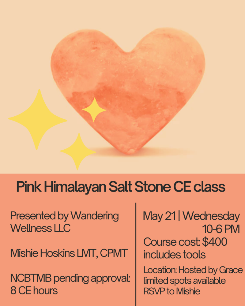Education Pink Himalayan Salt Stone