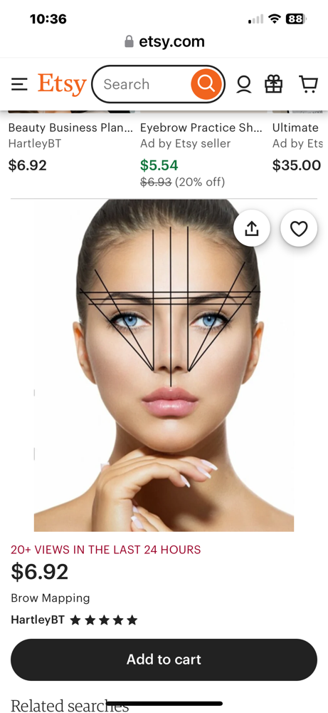 Brow Lamination With Tint