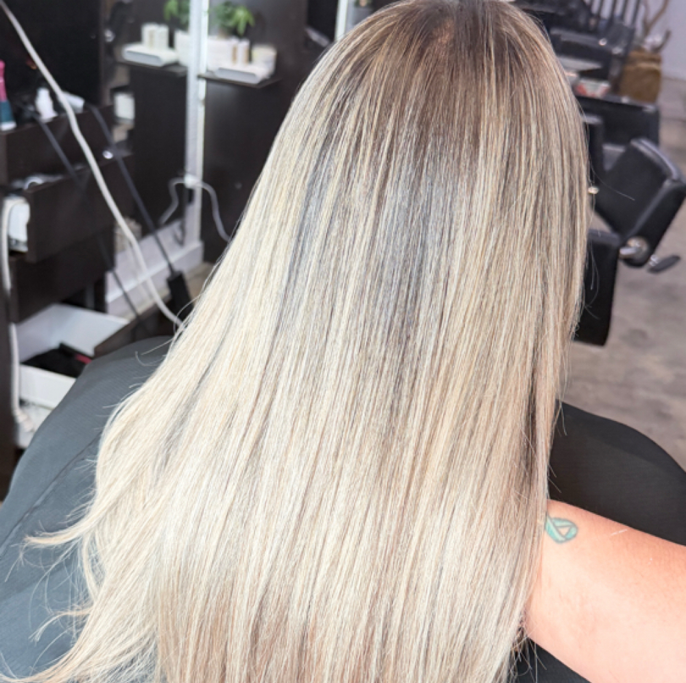 Bringing Up My Blonde at Hair By Lix in South Gate, CA